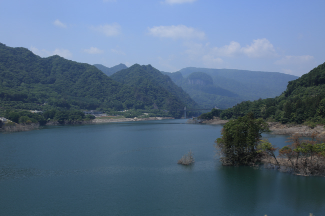 水を湛えた八ッ場ダムと沈んだ風景　＃１　_a0357206_21341929.jpg