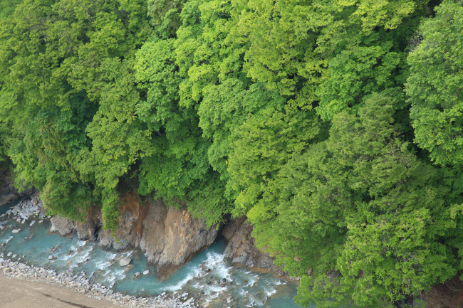 水を湛えた八ッ場ダムと沈んだ風景 #1 _a0357206_21414089.jpg
