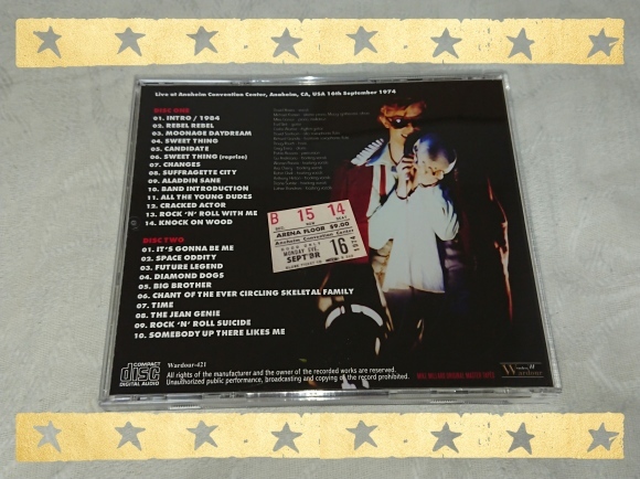 DAVID BOWIE / ANAHEIM 1974 MIKE MILLARD MASTER TAPES_b0042308_18271855.jpg