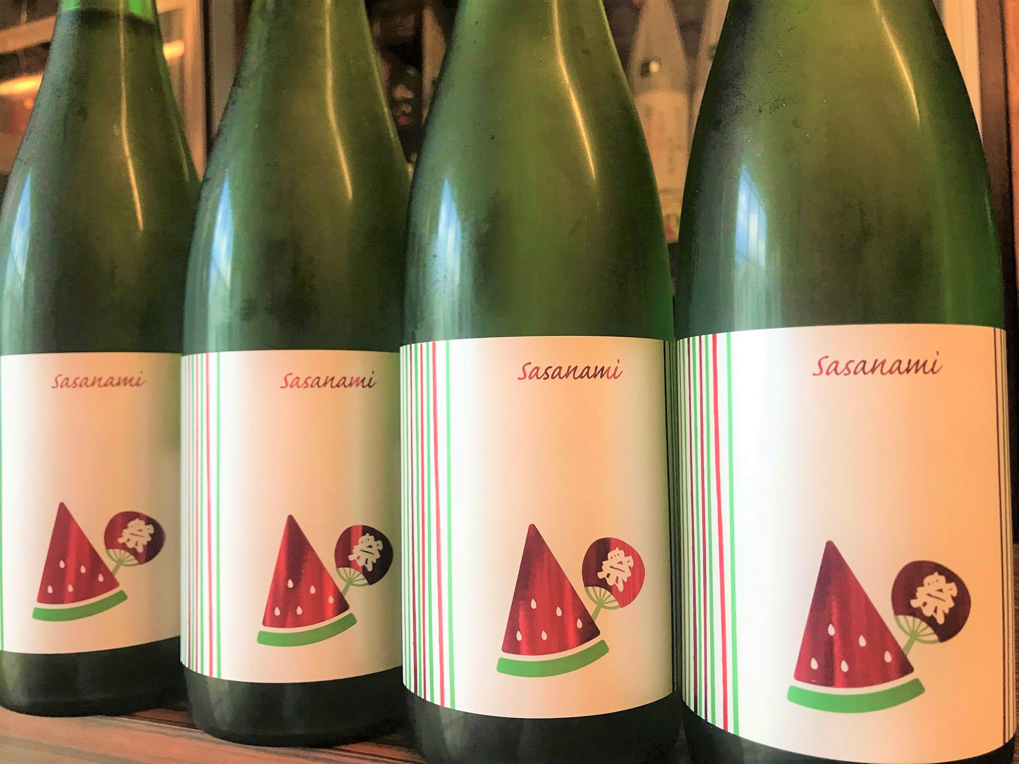 【日本酒】Sasanami🍉Summer『番外編』純米夏酒🎐SPver 八反錦仕込み 特別限定蔵出し 令和1BY🆕_e0173738_13444069.jpg