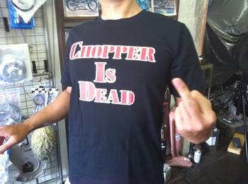 Chopper Is Dead入荷しました!_c0404676_11255132.jpg