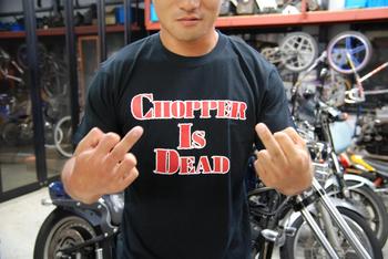 Chopper Is Dead入荷しました!_c0404676_11255239.jpg