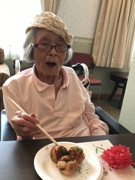 「たこ焼きパーティー」開催_e0163042_12324437.jpg