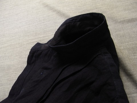 7月の製作 / french victorians heavylinen shirt_e0130546_15283124.jpg