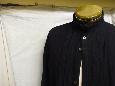 7月の製作 / french victorians heavylinen shirt_e0130546_15293911.jpg