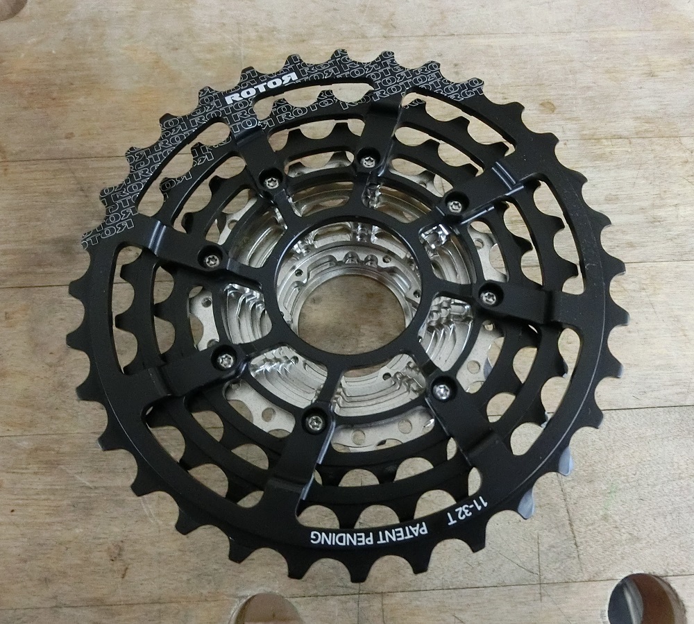 ROTOR UNO スプロケット 11S 11-32t ROTOR UNO 11-32t スプロケット 超軽量 UNO CASSETTE 11SPEEDウノ