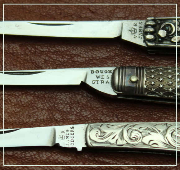 錫ハンドルのクイルナイフアンティーク : 銀器とナイフに魅せられて