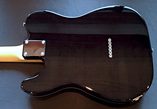 貼りメイプル指板で「BlondeのStandard-T」1本目完成