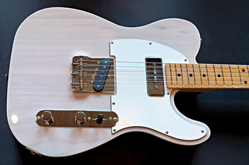 貼りメイプル指板で「BlondeのStandard-T」1本目完成