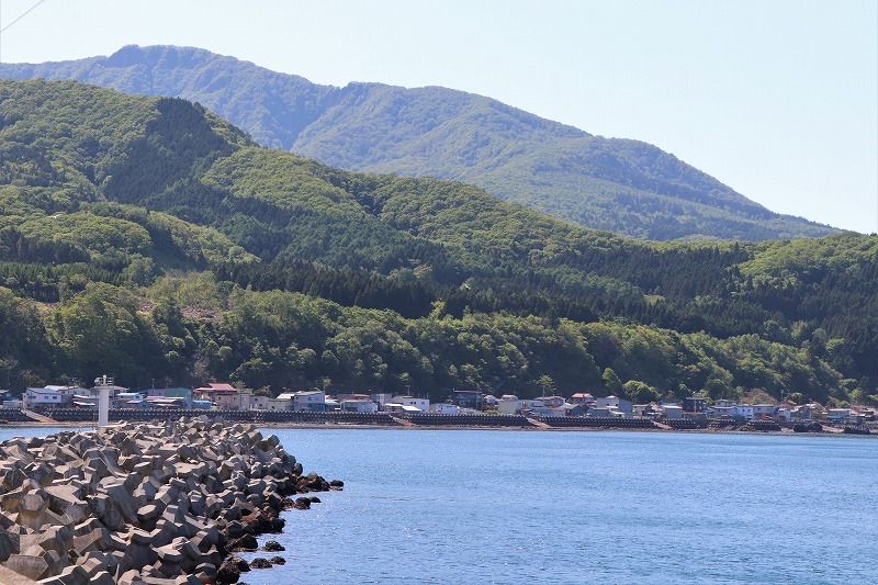 5月30日 土 臼尻 うすじり 漁港にて 2 そよ風のように