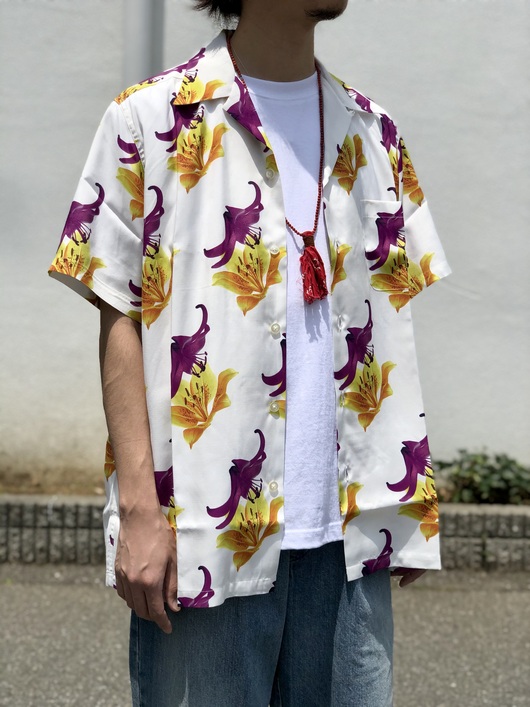 WACKO MARIA - FLOWER HAWAIIAN SHIRT. : dogdays☆underpassSea&Sun