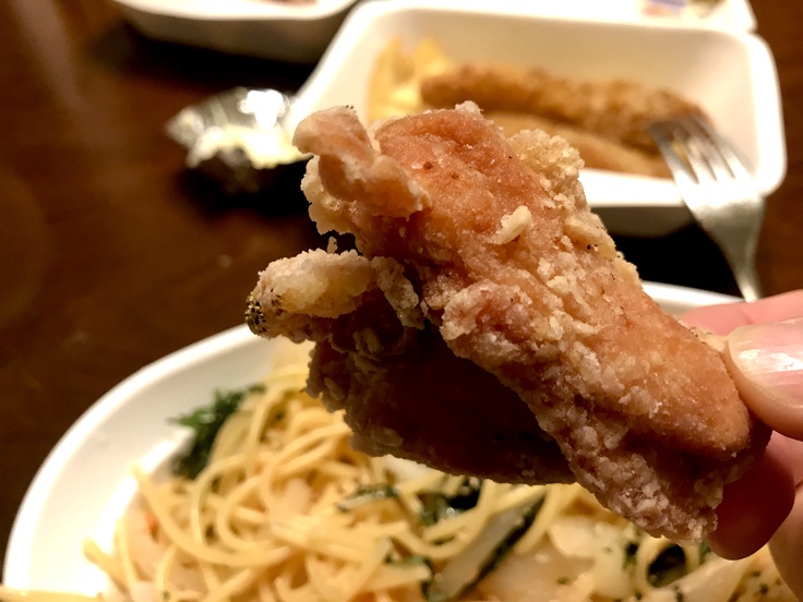 パスタと揚げもの@奥の掌(橋本)_c0212604_20145676.jpg