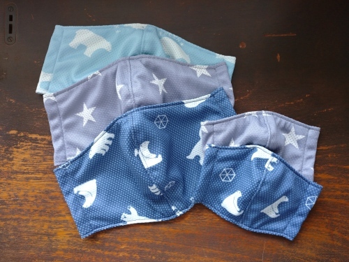接触冷感生地で夏用マスク始めました のらりくらりとハンドメイド 接触冷感生地で夏用マスク始めました のらりくらりとハンドメイド