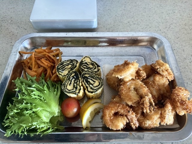 今日のお弁当［エビフライ］_d0327373_11112541.jpeg