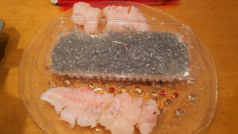 オコゼの刺身 ネジのゆかいな王国