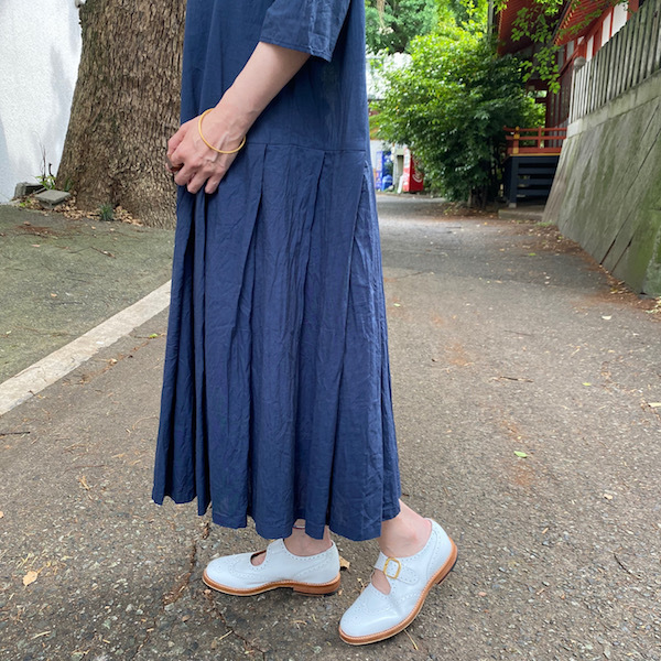 COTTON LINEN DUNGAREE TACK ONE-PIECE_d0364239_19100255.jpg
