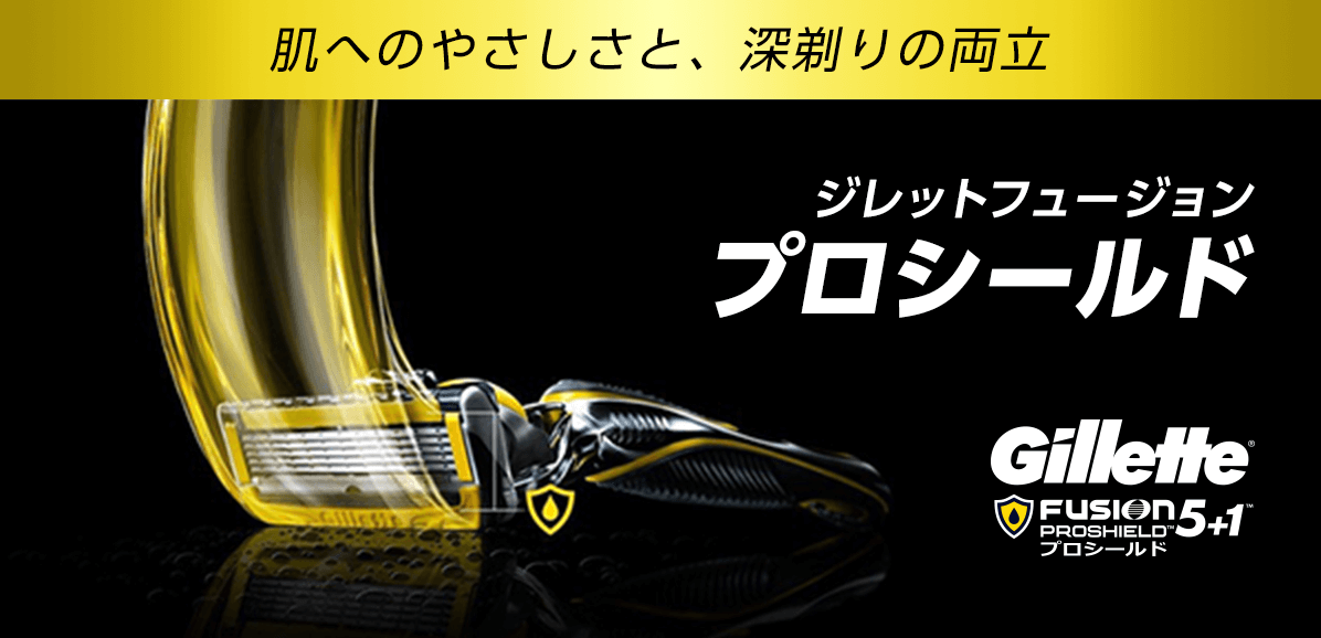 ジレット スキンガード／ジレット フュージョン プロシールド_e0233190_12545686.png