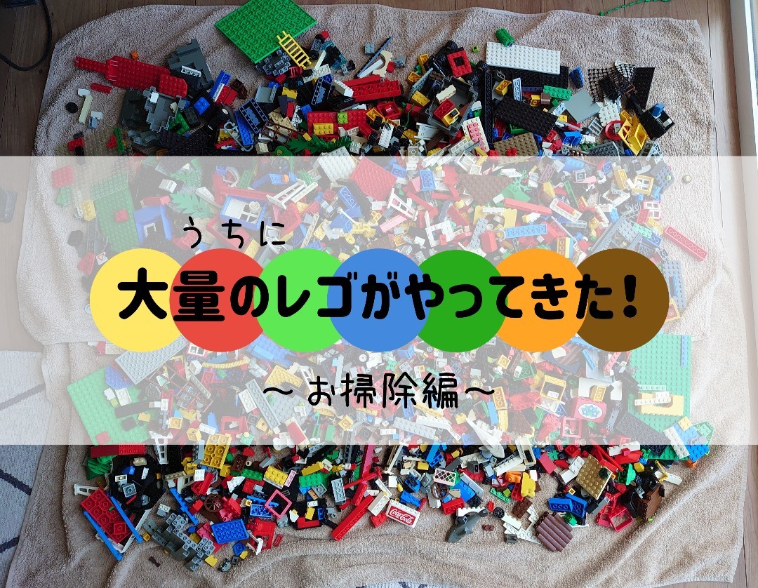 うちに大量のレゴがやってきた お掃除編 暮らしのヒラメキ