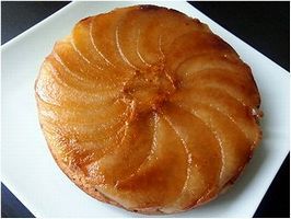 梨ケーキ 焼いたよ。_b0067302_14565025.jpg