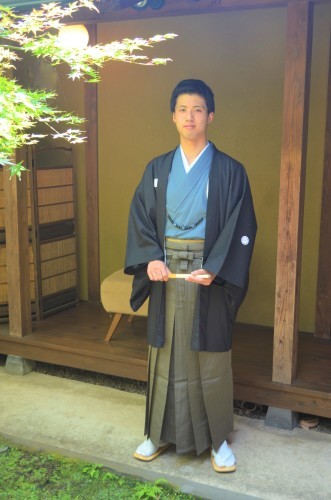 成人式後撮り 勇ましい羽織袴_d0230676_10533706.jpg