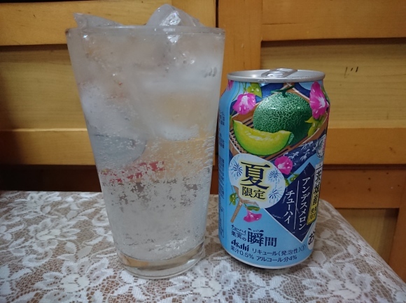 6/10夕飯 黒ラベル2杯、アサヒアンデスメロンチューハイ、味の素ギョーザ、笹団子@自宅_b0042308_05015681.jpg