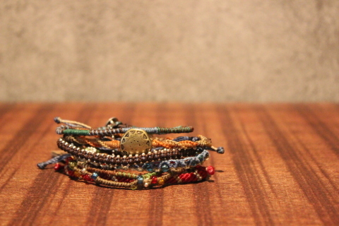 グアテマラの伝統「wakami」 \"Bracelet\" ご紹介_f0191324_08153447.jpg