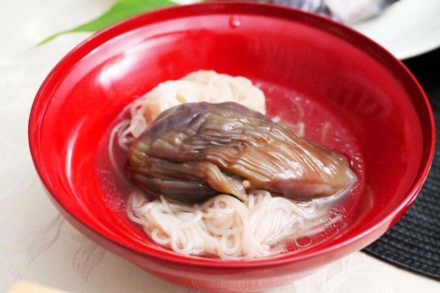 金沢の夏の郷土料理「なす素麺」_d0377645_23441720.jpg