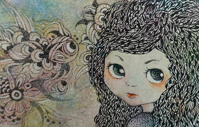 【都築繪里奈 作品展〜・・・点点点】大人になると見えなくなる世界を見に見ませんか?_a0017350_06070179.jpg