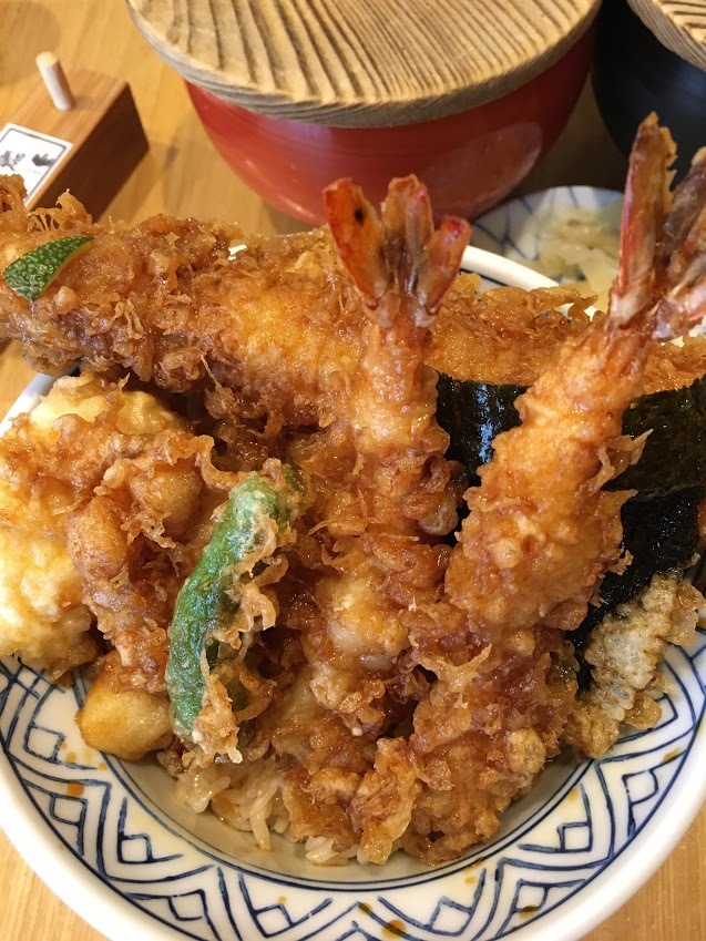 吉祥寺金子屋で天丼 おいしいもの大好き