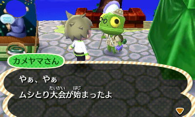 とびだせ どうぶつの森 ほのぼの生活綴り31 夏休みだ 虫取り大会に挑戦 ゲームに漫画 時々看護師
