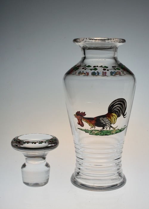 STUART ENGLAND ENAMEL ROOSTER GLASS SHAKER_c0108595_17233546.jpeg
