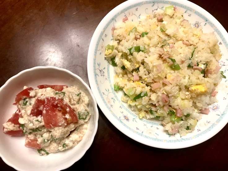 トマトの白和えもどき♪_c0212604_19282323.jpg