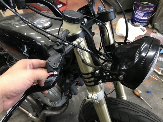 XV750 カスタム バーハン化計画_a0164918_18423173.jpg