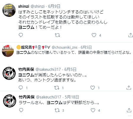 誹謗中傷と党派性 - TW社ははすみとしこのアカウント凍結を_c0315619_13564468.png