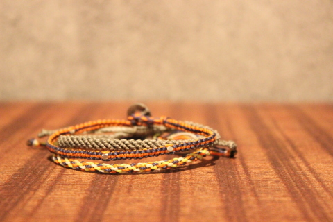 グアテマラ伝統の「wakami」 大人な雰囲気の\"Bracelet\" ご紹介_f0191324_07511666.jpg