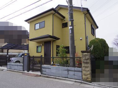 落ち着いた感じの新築です。_c0405550_16461723.jpg