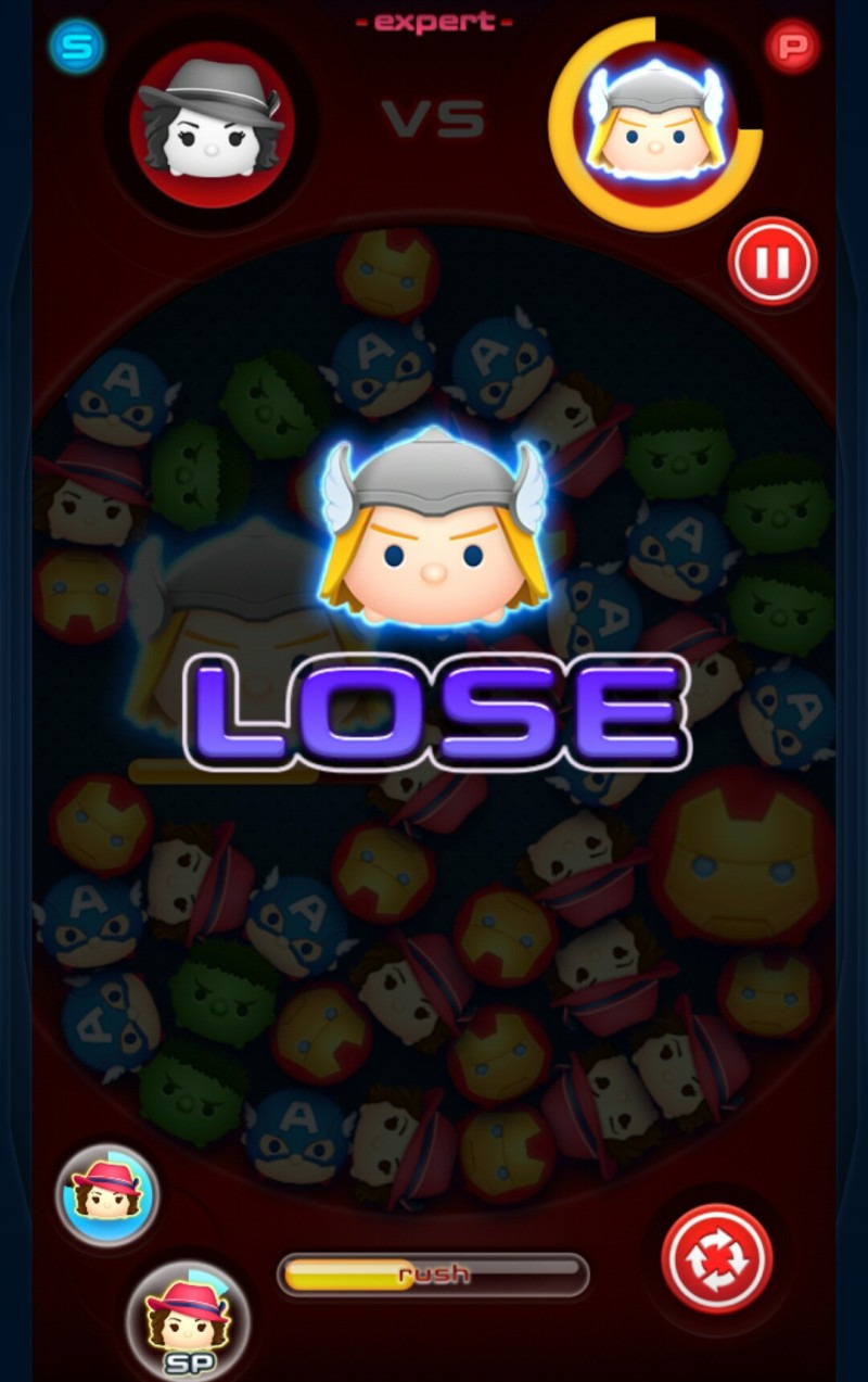 今週のMARVELツムツム！ウルトロン攻略編！！ : ゲームに漫画、時々看護師