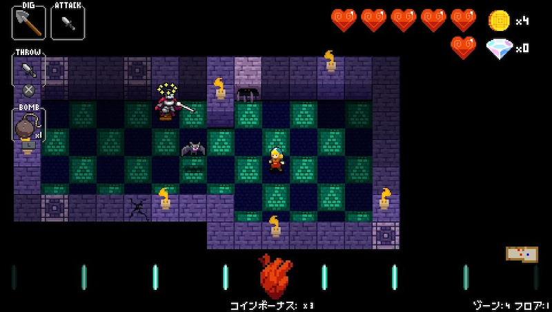 高難度トロフィーに挑む クリプト オブ ネクロダンサー 14 ゾーン4クリア ゲームに漫画 時々看護師 高難度トロフィーに挑む クリプト オブ ネクロダンサー 14 ゾーン4クリア ゲームに漫画 時々看護師