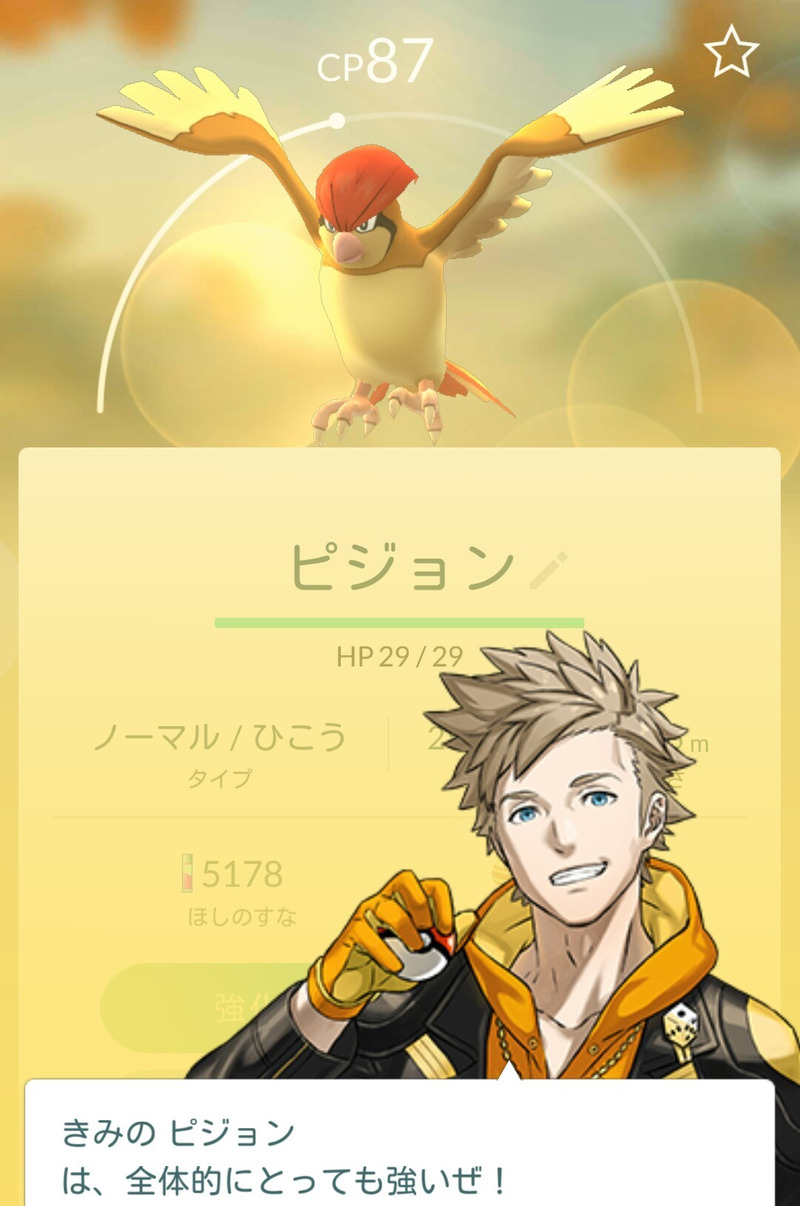 ポケモンgo そこそこ珍しそうなポケモンに出会う W ノ ゲームに漫画 時々看護師