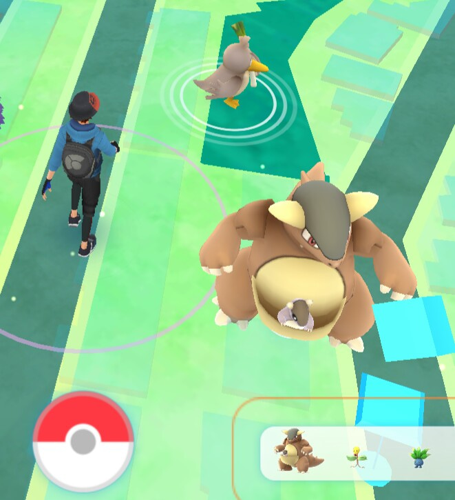 ポケモンgo グローバルチャレンジでガルーラゲット ゲームに漫画 時々看護師