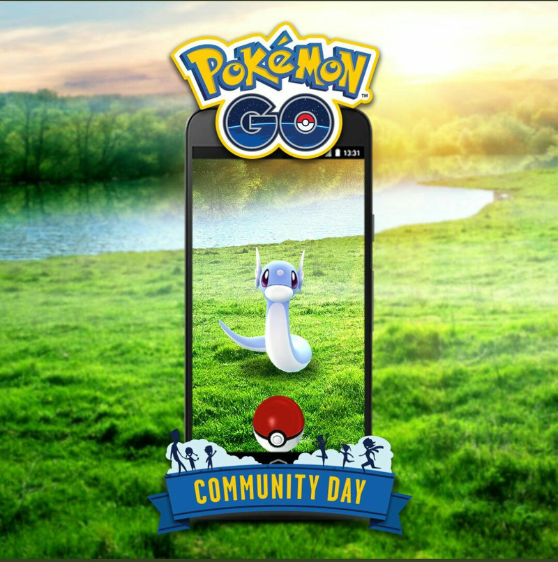 ポケモンgo 色違いミニリュウ実装の第二回コミュニティデイを楽しむ ゲームに漫画 時々看護師