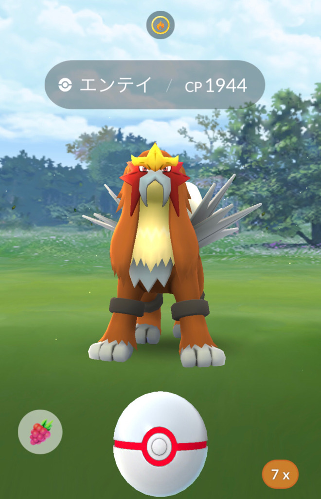 ポケモンgo エンテイ デイ グラードン アーマードミューツーのレイドバトルに参戦 ゲームに漫画 時々看護師
