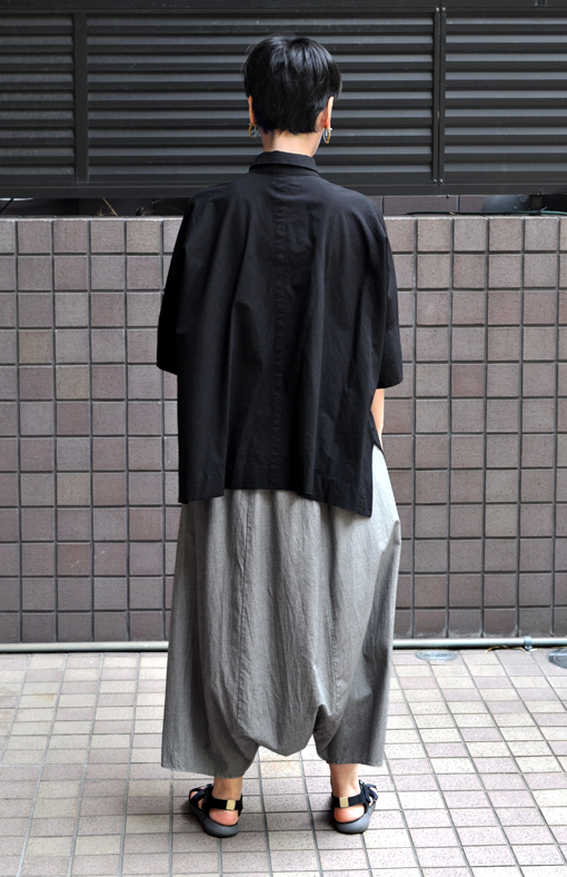 ペルー綿のカジュアルワイド半袖シャツ / FACTORY_d0193211_17172147.jpg