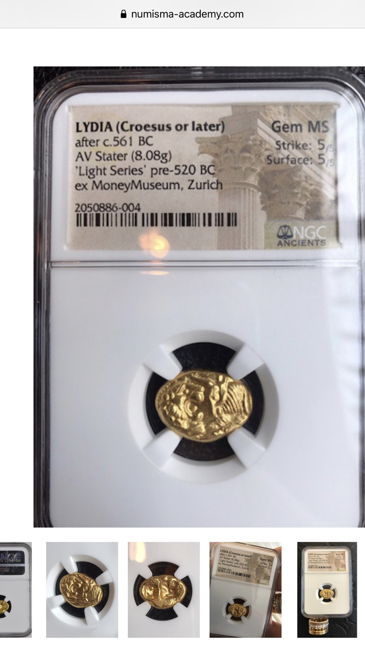 One My ex-GEM MS 世界初の金貨Heavy/Light再び。。。_d0357629_08163307.jpeg