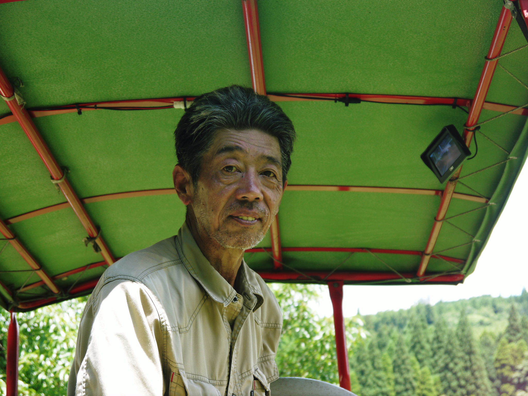 菊池水源茶 令和2年度の茶摘みの様子!こだわりの有機栽培のお茶の茶摘みを取材しました!_a0254656_16225651.jpg