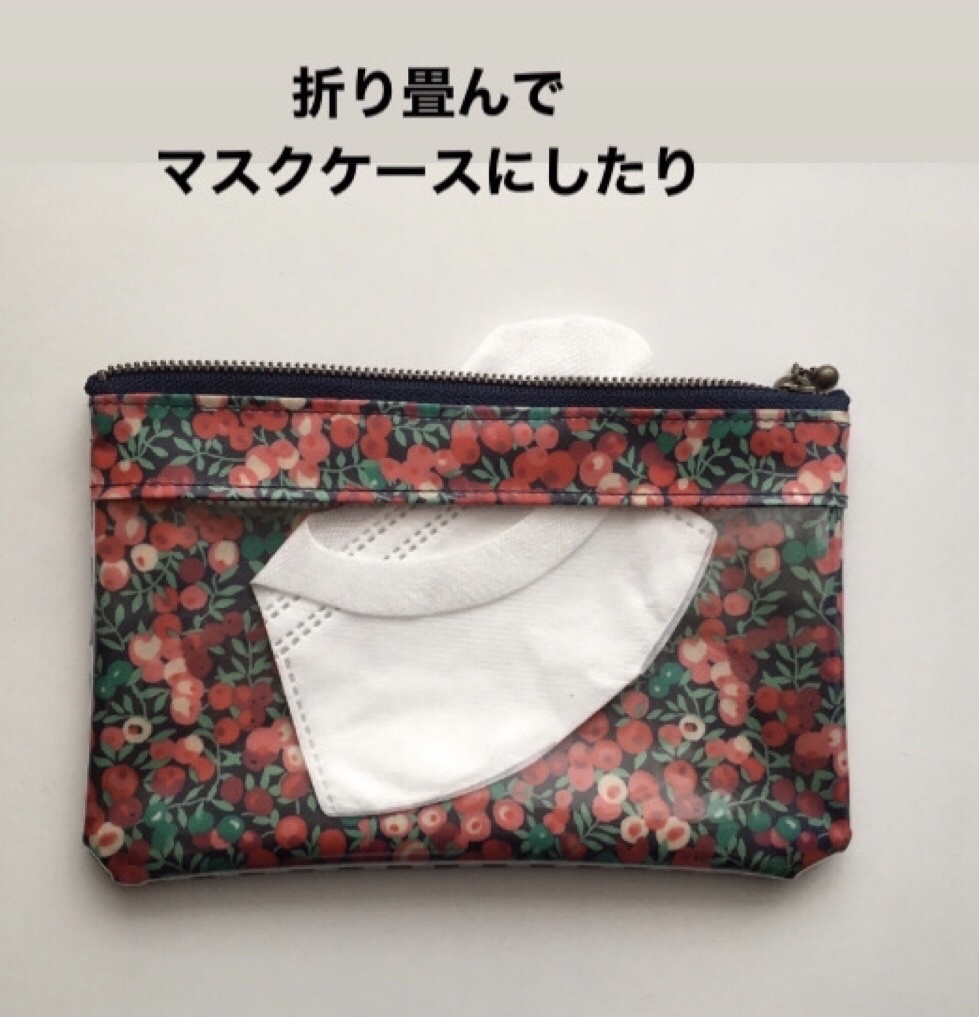 ラミネート加工のクリアポケットポーチM 発売のお知らせ : to-go