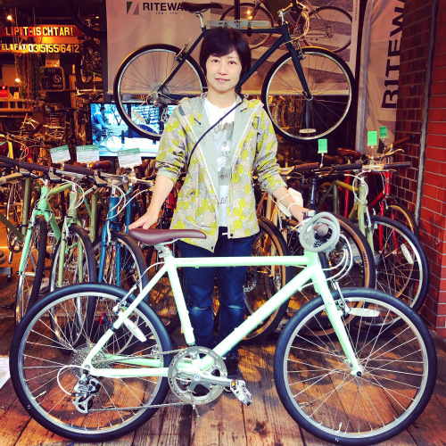 自転車 ライトウエイ MB-1　かわいいゴールド　アメリカンタイプ ☆限定色大人気 ライトウェイ特集☆自転車女子 自転車ガール