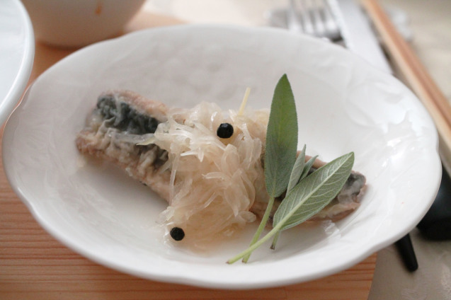 冷製パスタ ケッカソースだよん♪_d0377645_23412790.jpg