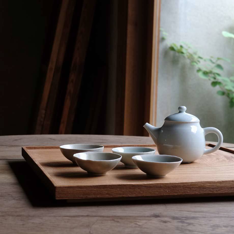 茶と花展』山本亮平さんの茶杯と茶銚 : 暮らし用品便り