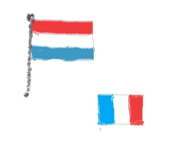 オランダとフランスの国旗 この頃思うこと